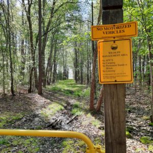 Linkwood trailhead sign