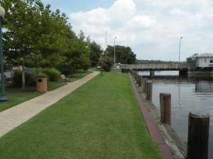 View of the Riverwalk looking East