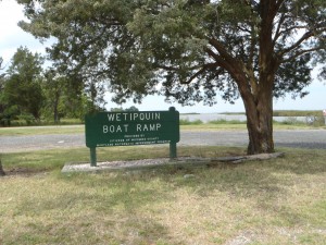 Wetipquin Boat Ramp Sign