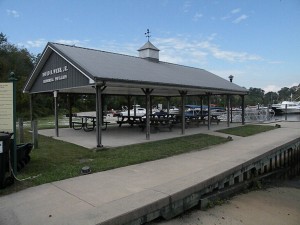 Pavilion at the Nanticoke River Marina Park